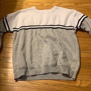 Long sleeve garage crew neck
